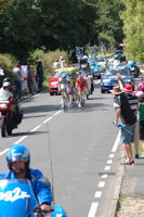 Tour De France 2007 passes through Bethersden, Kent, England, UK, GB